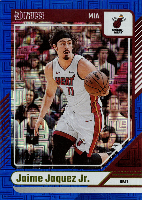 Jaime Jaquez Jr. trading card