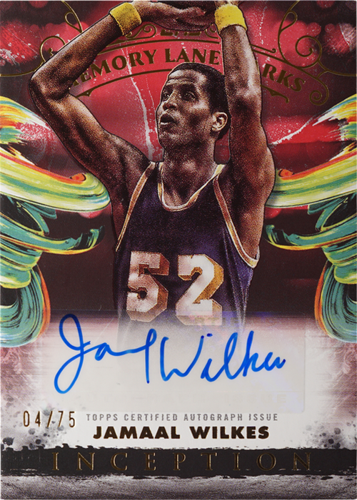 Jamaal Wilkes trading card