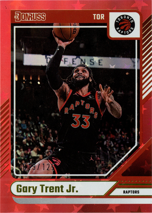 Gary Trent Jr. trading card