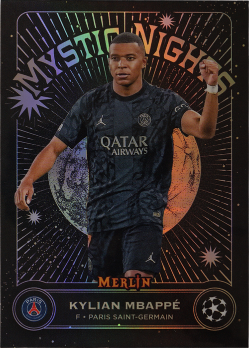 Kylian Mbappé trading card