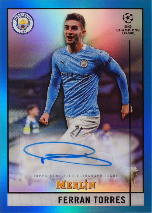 Ferran Torres trading card