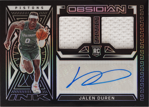 Jalen Duren trading card