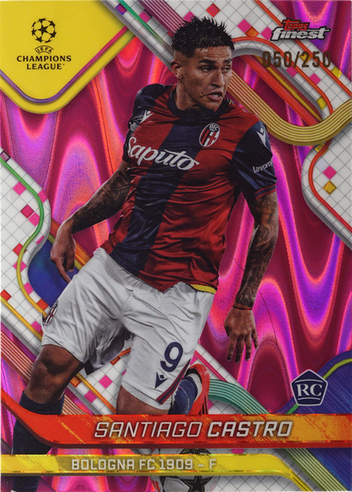 Santiago Castro trading card