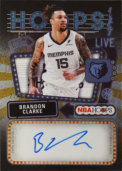 Brandon Clarke trading card