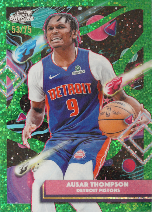 Ausar Thompson trading card