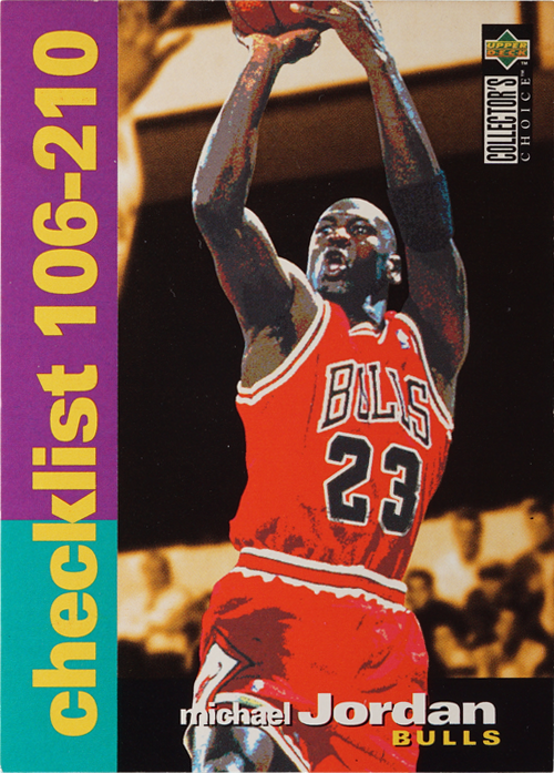 Michael Jordan trading card