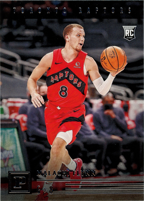 Malachi Flynn trading card