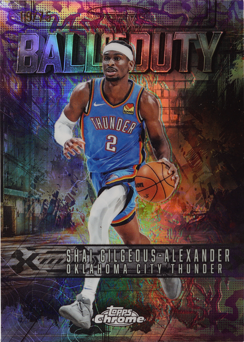 Shai Gilgeous-Alexander trading card