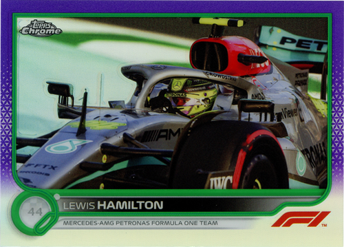 Lewis Hamilton trading card