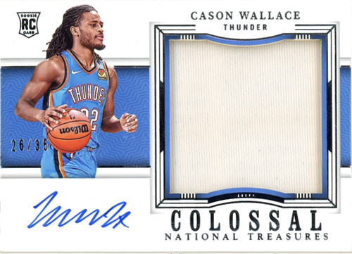 Cason Wallace trading card