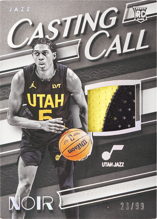 Cody Williams trading card