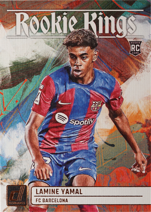 Lamine Yamal trading card