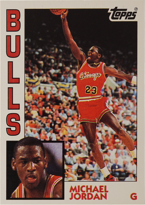 Michael Jordan trading card