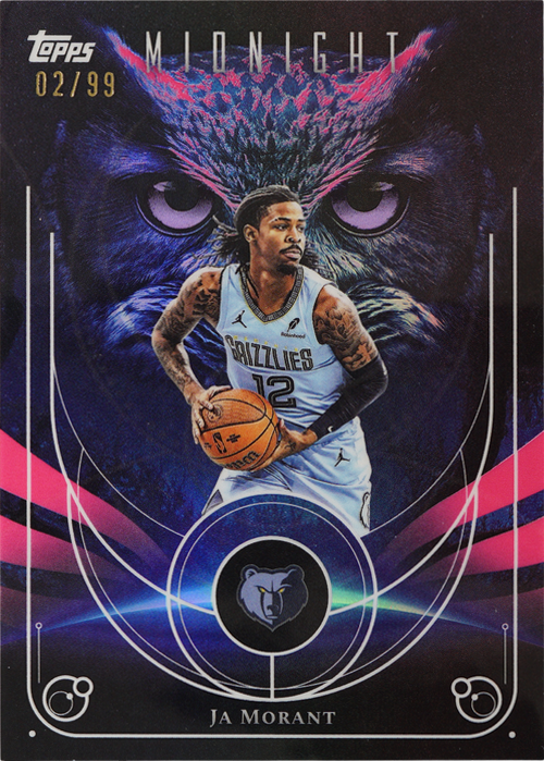 Ja Morant trading card