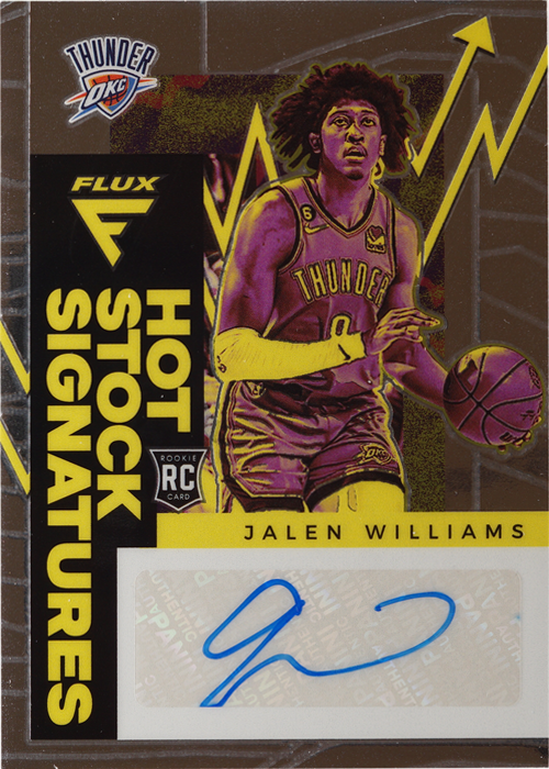 Jalen Williams trading card