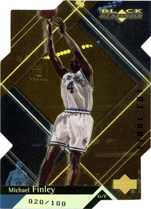 Michael Finley trading card