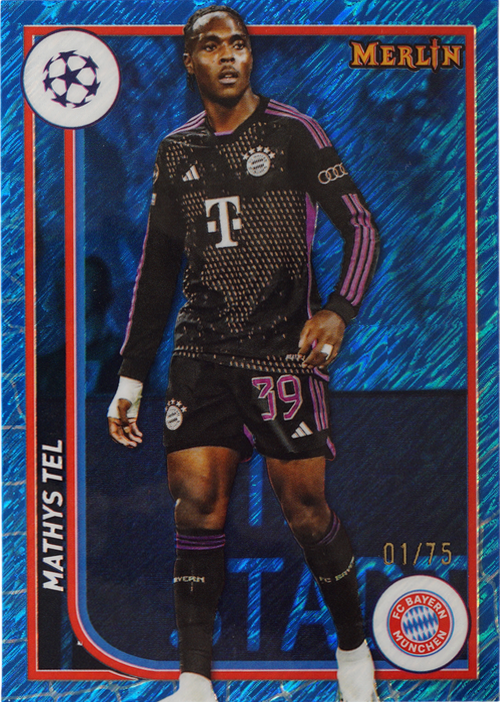 Mathys Tel trading card