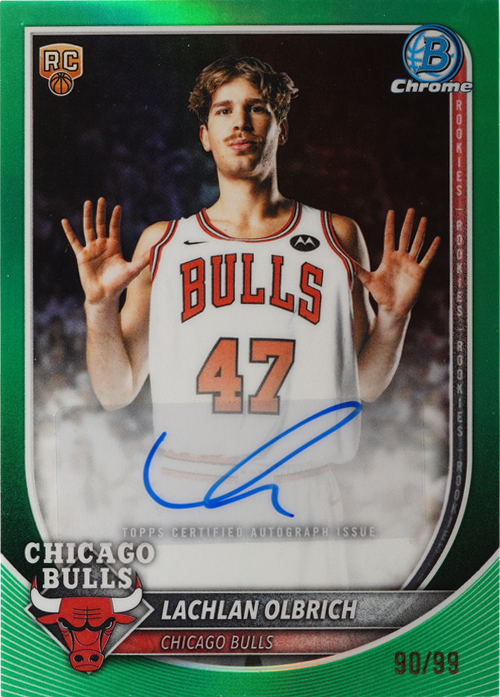 Lachlan Olbrich trading card