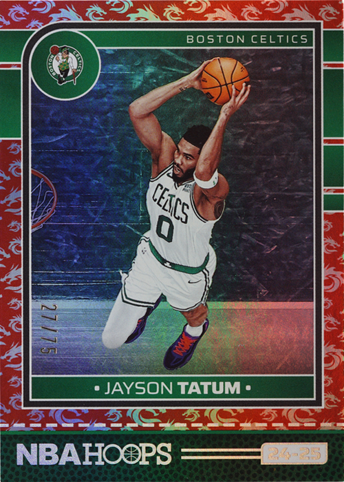 Jayson Tatum trading card