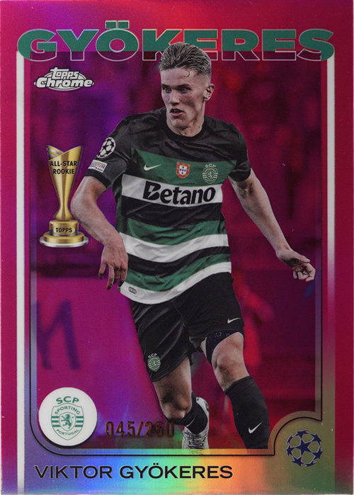 Viktor Gyökeres trading card