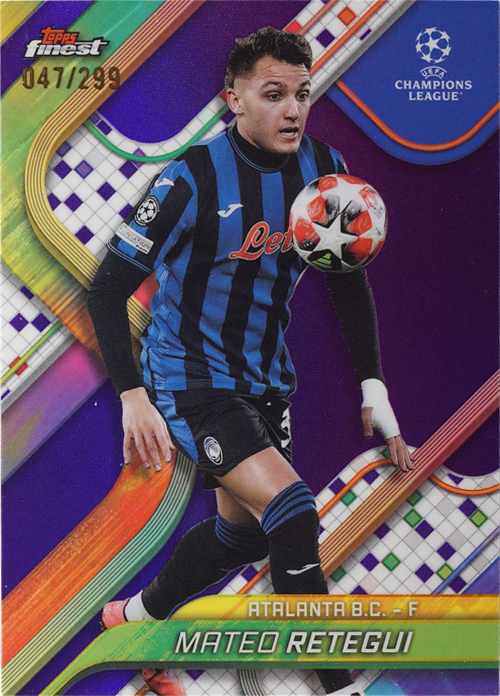 Mateo Retegui trading card