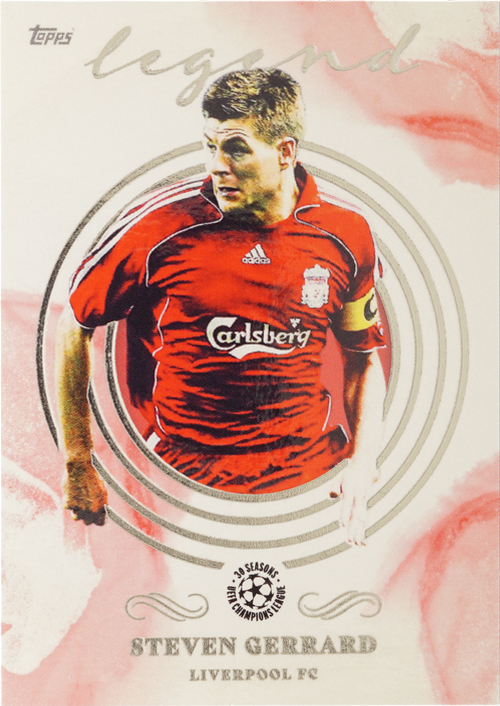 Steven Gerrard trading card