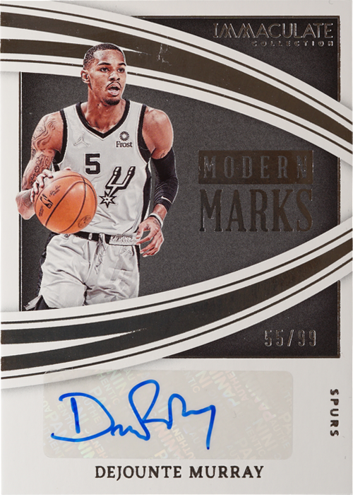 Dejounte Murray trading card
