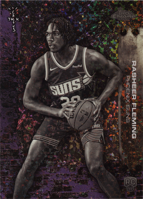 Rasheer Fleming trading card