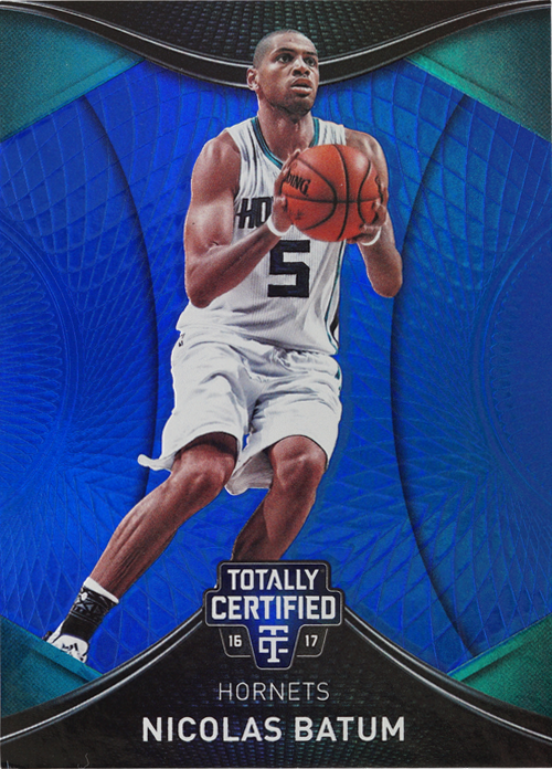 Nicolas Batum trading card