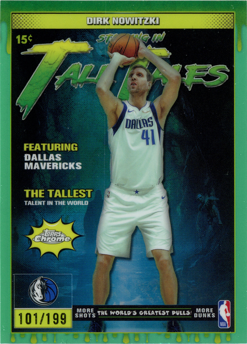 Dirk Nowitzki trading card