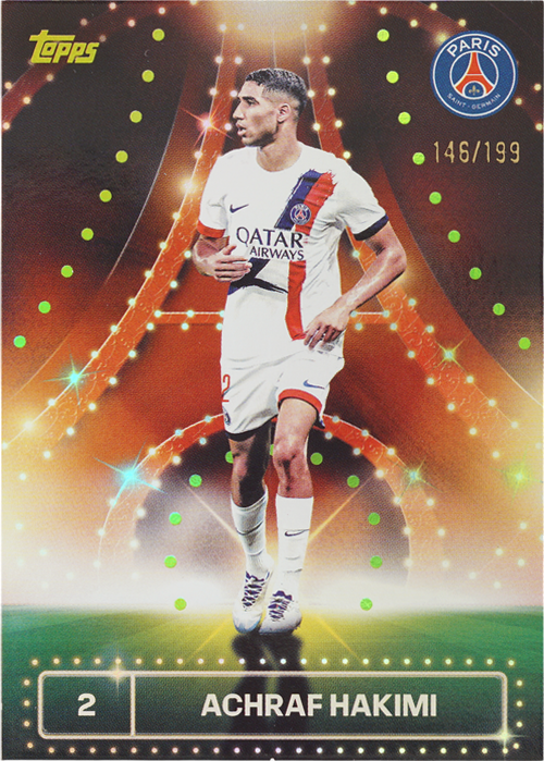 Achraf Hakimi trading card