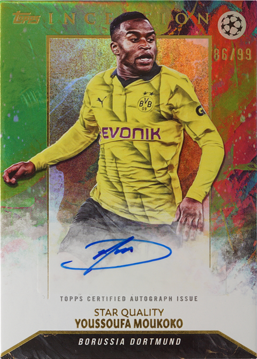 Youssoufa Moukoko trading card