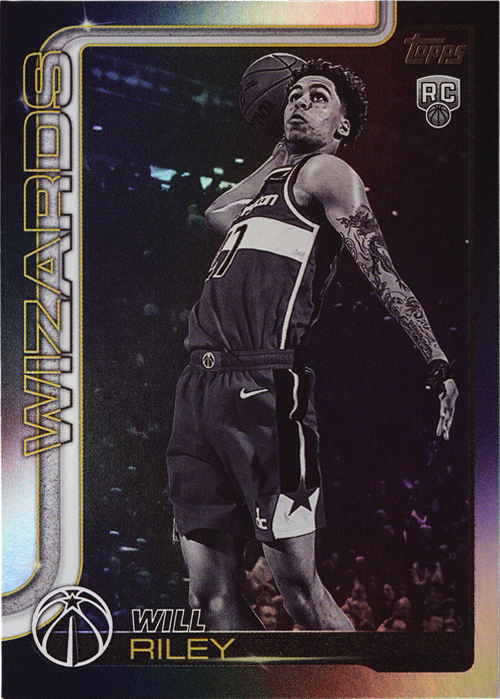 Will Riley trading card