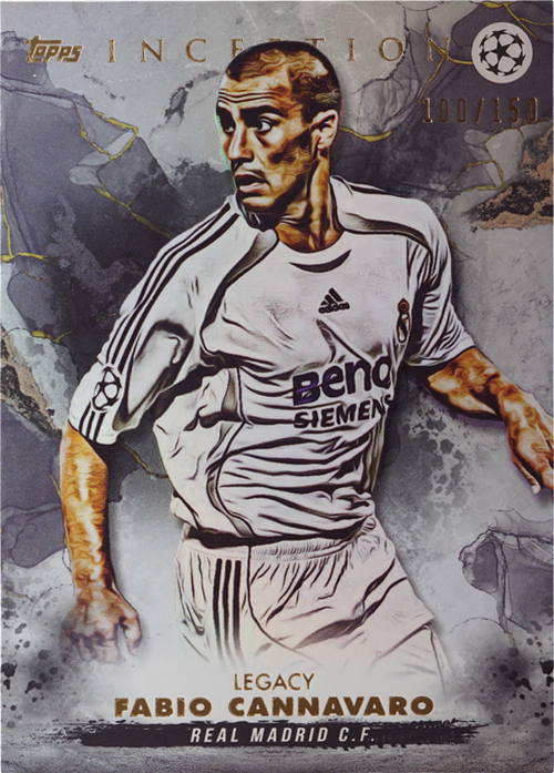 Fabio Cannavaro trading card