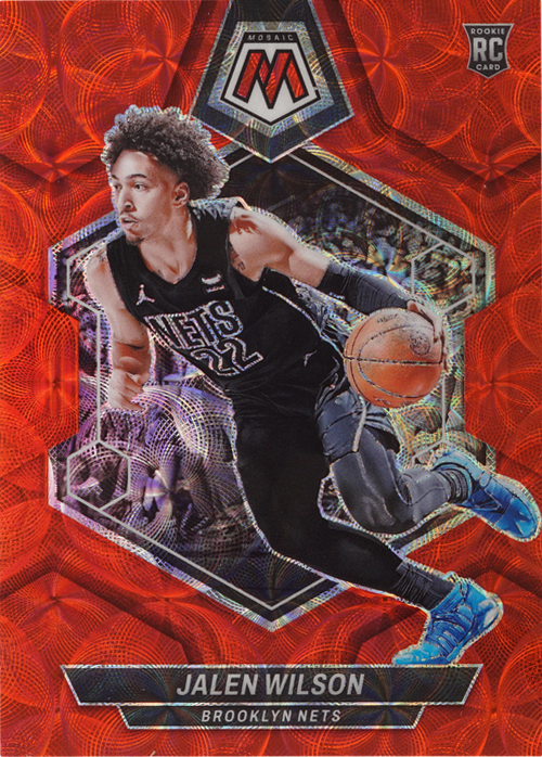 Jalen Wilson trading card