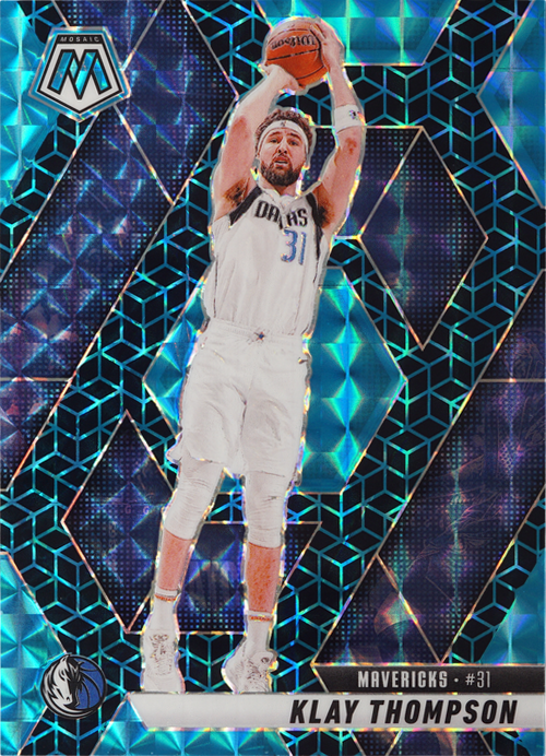 Klay Thompson trading card