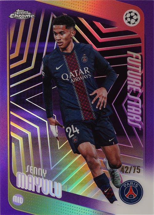 Senny Mayulu trading card