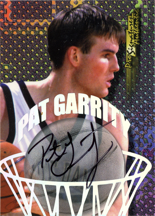 Pat Garrity trading card