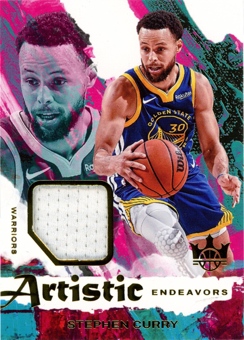 Stephen Curry trading card