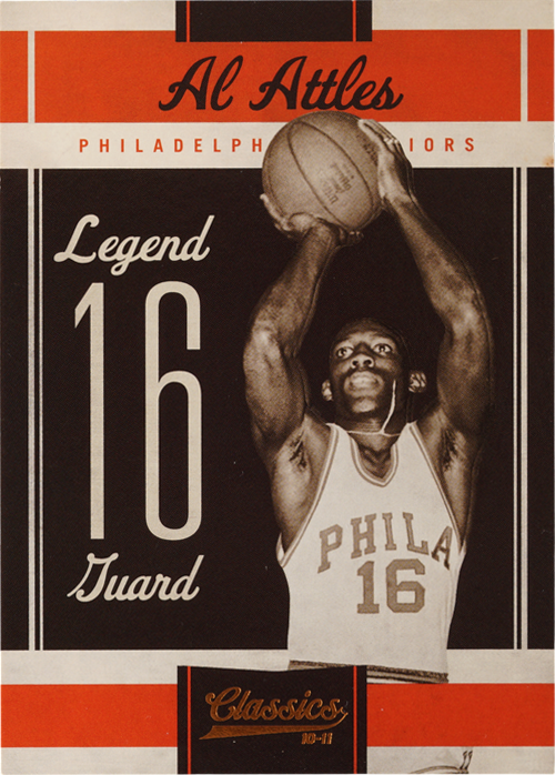 Al Attles trading card