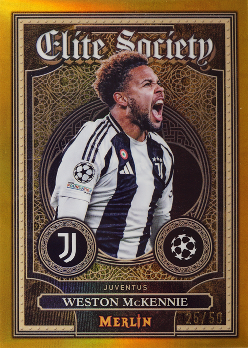 Weston McKennie trading card