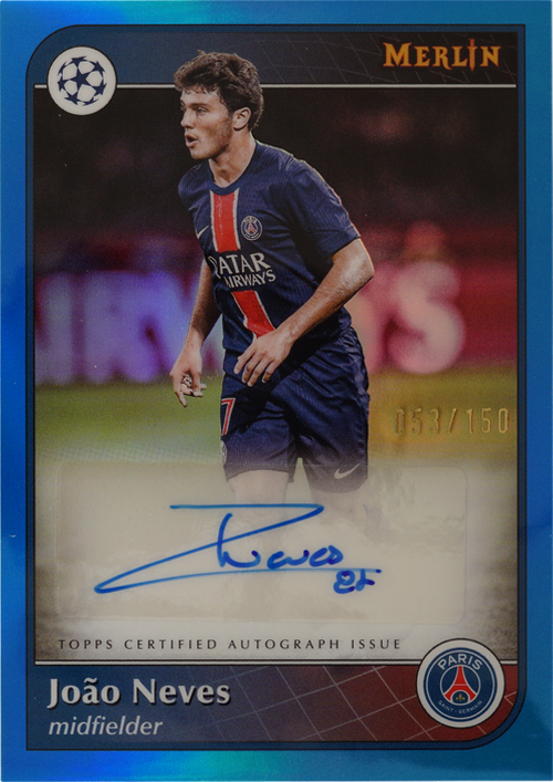 João Neves trading card