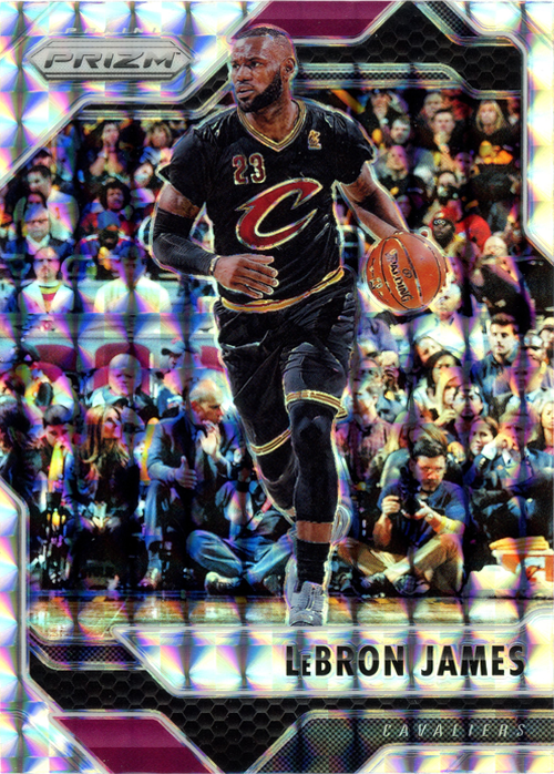 LeBron James trading card