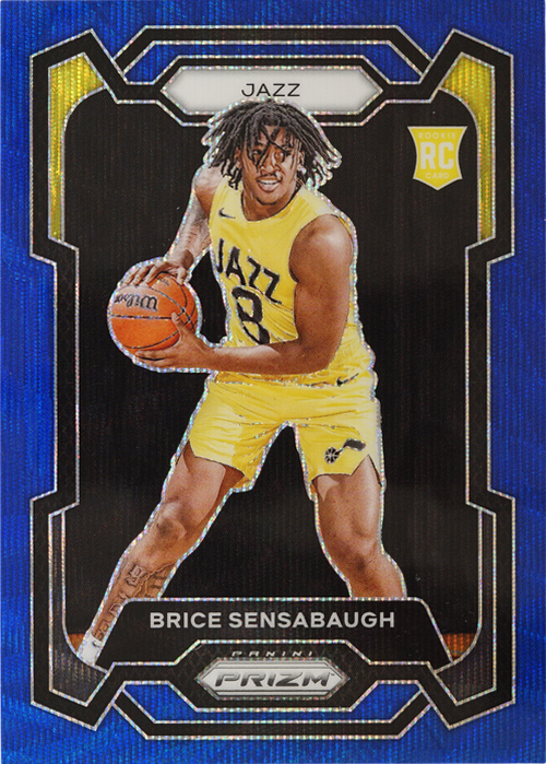 Brice Sensabaugh trading card