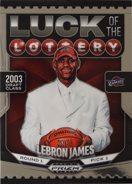 LeBron James trading card