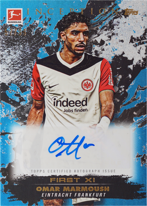 Omar Marmoush trading card