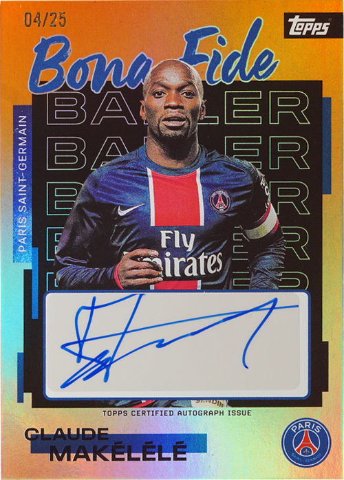 Claude Makélélé trading card