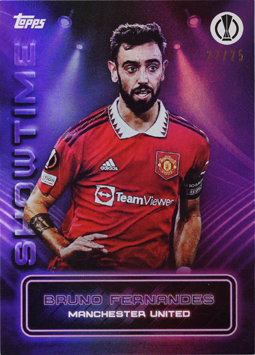 Bruno Fernandes trading card