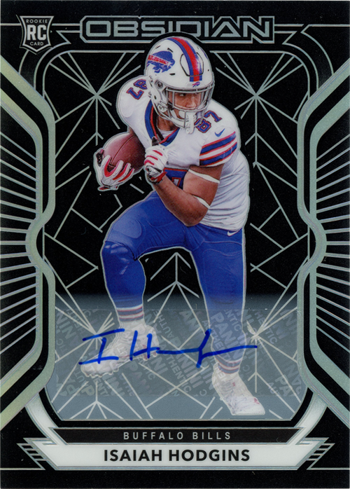 Isaiah Hodgins trading card