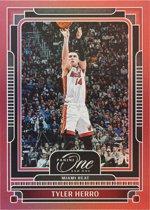 Tyler Herro trading card
